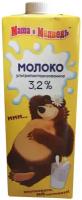 Молоко Несвижский завод детского питания ультрапастеризованное 3.2% 3.2%, 0.97 л