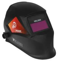 Маска сварочная WELDER PRO Ф5 Хамелеон 93x43 мм, DIN 4/9-13 (Внешняя регулировка), матовая, в коробке