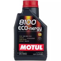 Моторное масло Motul 8100 Eco-nergy 5W-30 синтетическое 1 л