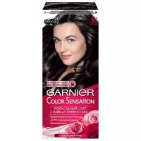 GARNIER Color Sensation стойкая крем-краска Оникс, 3.11 пепельный черный, 110 мл