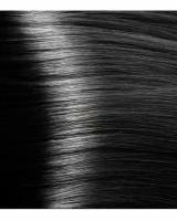 Крем-краска для волос с гиалуроновой кислотой Kapous «Hyaluronic Acid», 1.0 Черный, 100 мл
