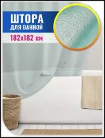 Штора для ванной 3D Meiwa Krackle 182х182 см