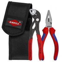 Набор: клещи и длинногубцы в поясной сумке Knipex KN-002072V06