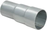 Соединитель труб глушителя 40/45/50 L=100 универсальный (алюминизированная сталь) EMP 404550 TRIALLI