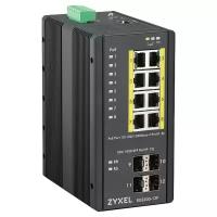 Коммутатор Zyxel RGS200-12P-ZZ0101F 8G 4SFP 8PoE+ 240W управляемый