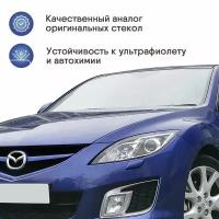 Стекло фары, GNX, для автомобилей Mazda 6 GH (2007 - 2012), левое, поликарбонат, переднее для для Мазда 6из прозрачного материала