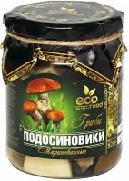 Грибы Подосиновики маринованные, 520г ECOFOOD