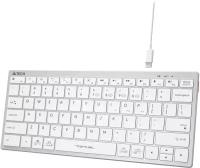 Клавиатура беспроводная A4Tech Fstyler FBX51C белый