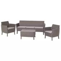 Комплект мебели Allibert Salemo 3 (диван, 2 кресла, стол)