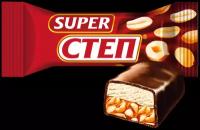 Конфеты шоколадные славянка Super Step двухсл нуга с арахисом 1000 г 622600 (1)