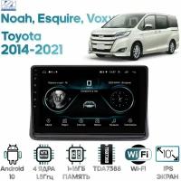 Штатная магнитола Wide Media Toyota Noah, Esquire, Voxy 2014 - 2021 / Android 9, 10 дюймов, WiFi, 1/32GB, 4 ядра