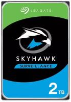 Жесткий диск Seagate Skyhawk ST2000VX015, 2ТБ, HDD, SATA III, 3.5