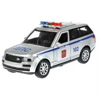 Полицейский автомобиль ТЕХНОПАРК Range Rover Vogue Полиция (VOGUE-P-SL) 1:32, 12 см, серый
