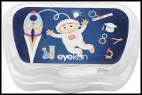 Контейнер для контактных линз Eyekan с зеркалом, пинцетом и присоской в футляре