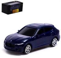 Машина металлическая MASERATI LEVANTE GTS, 1:64, цвет синий