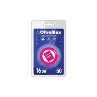 USB Flash накопитель 16Gb OltraMax 50 Pink (OM-16GB-50-Pink)