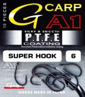 Крючки Gamakatsu A1 G-Carp Super Hook Size 4 PTFE