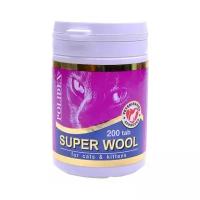 Витамины Polidex Super Wool для кошек, 200 таб