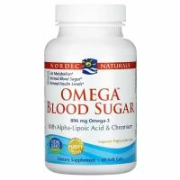 Nordic Naturals, Omega Blood Sugar, 448 mg, 60 Soft Gels