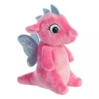 Мягкая игрушка Aurora Дракончик розовый, 16 см, розовый