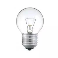 Лампа накаливания Philips, Standard 40W E14 230V P45 CL E27, P45, 40Вт