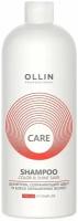 OLLIN CARE Шампунь, сохраняющий цвет и блеск окрашенных волос 1000мл/ Color&Shine Save Shampoo