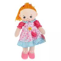 Мягкая игрушка Мульти-Пульти Мягкая кукла рыжая в розовом платье
