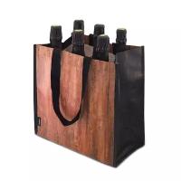 Коробка для бутылок Pulltex Non Woven Wood Wine Bag