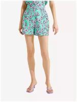 Шорты KOTON Floral Shorts Cotton, размер S(36), lila