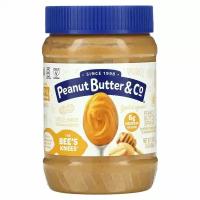 Peanut Butter & Co, Арахисовая паста, пчелиные колени, 454 г (16 унций)