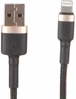 Аксессуар Baseus Cafule Cable USB - Lightning 2A 3m Gold-Black CALKLF-RV1