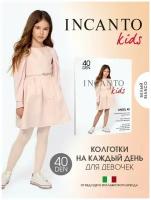 Колготки детские капроновые Angel 40 den, белые (bianco), 128-134