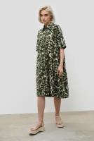 Платье BAON женское, модель: B4523005, цвет: FROZEN SPROUT PRINTED, размер: XS