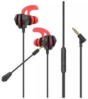 Проводные наушники вакуумные HOCO M105 Sharp, AUX Jack 3.5mm, 1.2 м, черный