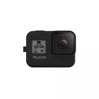 Telesin Силиконовый чехол для GoPro HERO8 черный