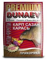 Прикормка DUNAEV-PREMIUM 1 кг Карп-Сазан Тутти-Фрутти