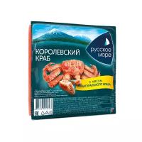 Крабовые палочки русское море Королевский краб, с мясом натурального краба (имитация), 250г