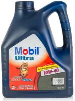 Полусинтетическое моторное масло MOBIL Ultra 10W-40, 4 л