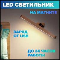 Светильник настенный, прикроватный, ночник, светодиодный LED аккумуляторный USB 5 Вт