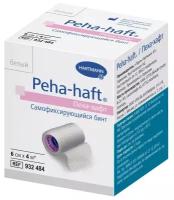 PEHA-HAFT - самофиксирующийся бинт 6 см-4 м белый