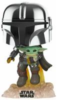 Фигурка Funko Pop! Star Wars - The Mandalorian with Grogu 402 SE