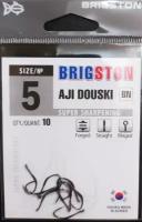 Рыболовные крючки Brigston Aji Douski (BN) №5 упаковка 10 штук