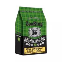 Корм для собак ZooRing (10 кг) Mini Sensitive Adult Dog Индейка и рис с пробиотиками