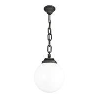 Уличный подвесной светильник Sichem/G250, 1xE27, Черный и Белый (Fumagalli, G25.120.000.AYE27)