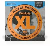 Комплект струн для электрогитары D'Addario EXL110BT Nickel Wound