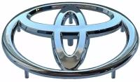 Эмблема на руль Toyota / Тойота 65x44 мм хром