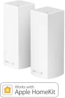 Комплект роутеров Linksys Velop AC4400 Mesh Wi-Fi System 2 шт. Белый WHW0302-EU