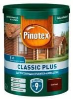 Пропитка PINOTEX CLASSIC Plus RU Палисандр 0,9л NEW