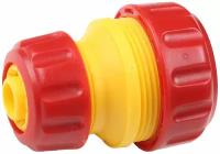 GRINDA GM-X, 1/2″ x 3/4″, переходная, для шланга, ударопрочный пластик, ремонтная муфта (8-426345)