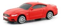 1:64 Машина металлическая RMZ City Ford Mustang 2015, цвет красный матовый Uni-Fortune Toys 344028SM(A)